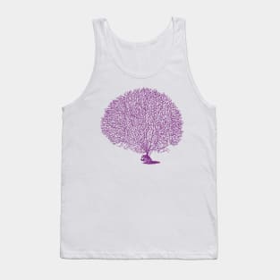 Purple Sea Fan Coral Tank Top